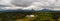 Aerial View of Canadian Nature in Yukon