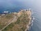 Aerial view of Cape Agalina near resort of Dyuni, Bulgaria