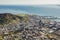 Aerial view of Capetown South Africa