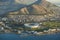 Aerial view of Capetown Stadium South Africa