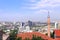 Aerial view of the capital city Ankara, Turkey