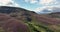 An aerial view of the captivating mountain scenery of Coumshingaun Loop in 4k