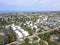 Aerial view of Cardiff, community in the incorporated city of Encinitas in San Diego County