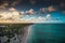 Aerial view of caribbean resort, Bavaro, Dominican Republic