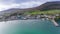 Aerial view. Carlingford town. county Louth. Ireland