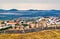 Aerial view of the Castle of Elvas in Portugal