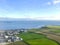 Aerial view of Castletown Isle of Man