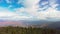 Aerial view of Catskill mountains