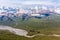 Aerial View of Central Asia Landscape