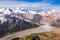 Aerial View of Central Asia Landscape