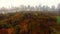 Aerial view of Central Park in New York City