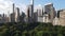 Aerial view - Centrsal Park - Midtown Manhattan