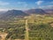 Aerial view of Cerro Paraguari.