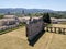 Aerial view of the Certosa di Serra San Bruno, Vibo Valentia, Calabria, Italy