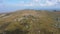 Aerial view of Cherni Vrah peak at Vitosha Mountain, Bulgaria