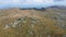 Aerial view of Cherni Vrah peak at Vitosha Mountain, Bulgaria