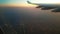 Aerial view of Chiang Mai smog and forest fire pm2.5 problem in Thailand