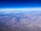 An aerial view of Chinese mountains