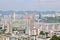 Aerial view of Chongqing cityscape and Yangtze River