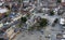 An aerial view of the Christ Church United Reform Church in Ipswich, Suffolk