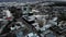 Aerial view of Christchurch town hall