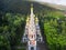 Aerial view of the Church near Shipka