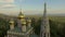 Aerial view of the Church near Shipka