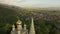 Aerial view of the Church near Shipka