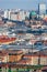 Aerial view on City centre Berlin with Berliner Dom Cathedral