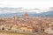 Aerial view of the city of Florence