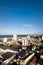 Aerial view of the city of IlhÃ©us in Bahia Brazil