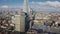 Aerial view of the City of London Shard