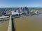 Aerial View Of The City Of Louisville, Kentucky