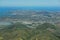 Aerial view city of Noumea New Caledonia island