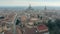 Aerial view of the city of Pavia, Italy