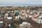 Aerial view of city Reykjavik