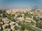 An aerial view of a city Riyadh