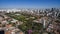 Aerial view of the city of Sao Paulo Brazil, Itaim Bibi neighborhood