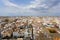 Aerial view of the city of Seville from the Giralda