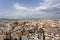 Aerial view of the city of Seville from the Giralda