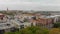 Aerial view of city skyline, Charleston, SC