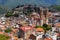 Aerial view of the city of taxco, in Guerrero VIII