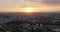 Aerial view of the cityscape of the capital of Cyprus, Nicosia.