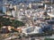 Aerial view of the cityscape of Faro at the Algarve coast of Portugal