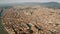 Aerial view of the cityscape of Florence on a sunny day, Italy