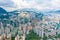 Aerial view of cityscape of Kowloon, Hong Kong