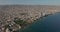 Aerial view of the cityscape of Limassol, Cyprus.