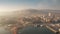 Aerial view of the cityscape of Naples, Italy