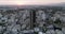 Aerial view of the cityscape of Nicosia, Cyprus.