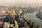 Aerial view of cityscape of Shanghai megapolis in China